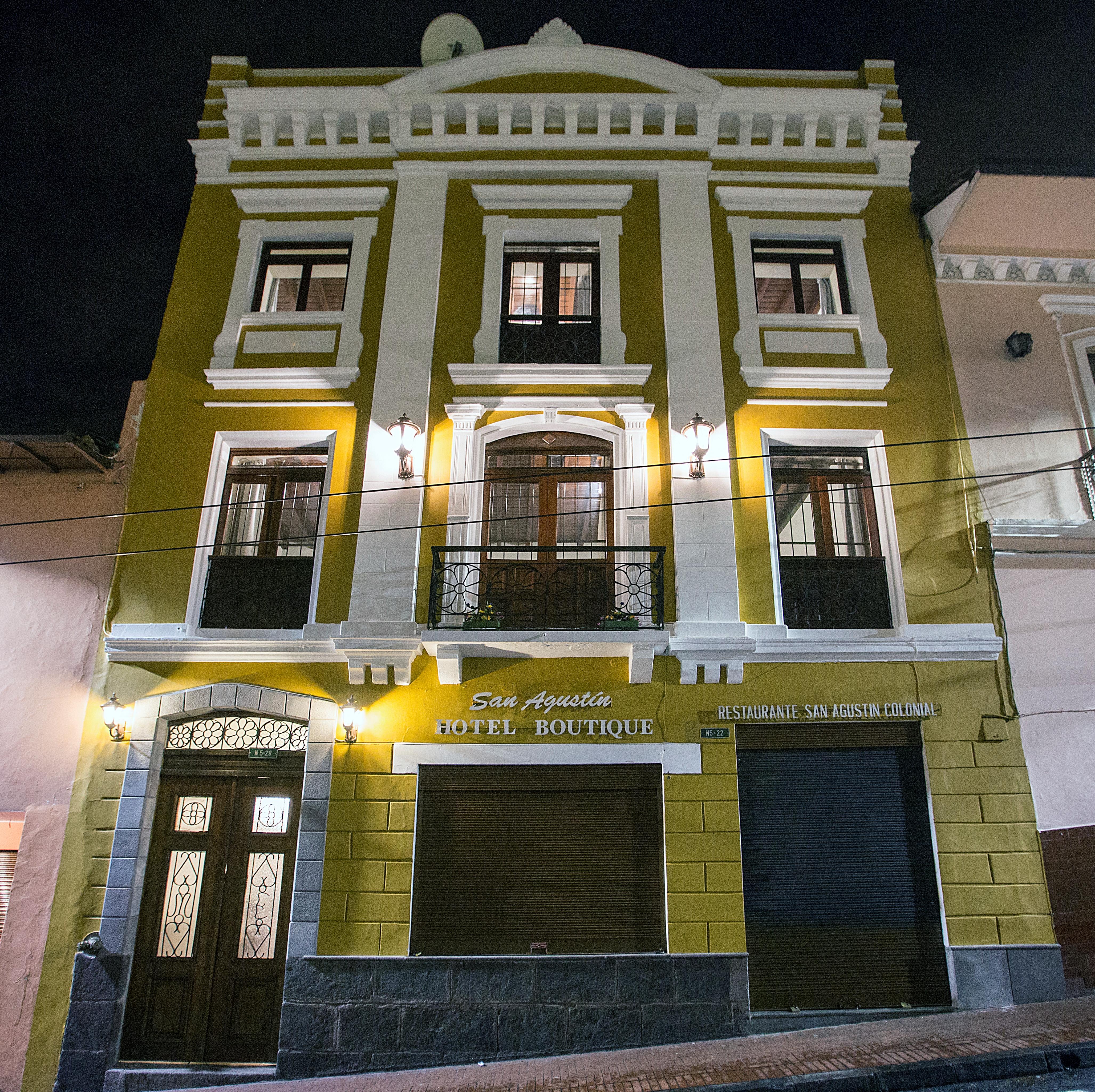 Hotel Colonial San Agustin Quito Exterior foto